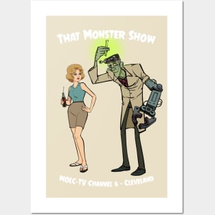 That Monster Show: Dr. Roger Rolfenstein & Barbara Sue Albee Posters and Art